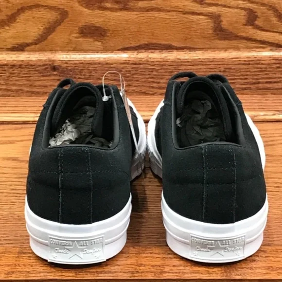 Converse One Star Ox Black‎ White Shoes - Picture 3 of 8